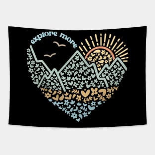 Explore More Adventure Hiking Tapestry