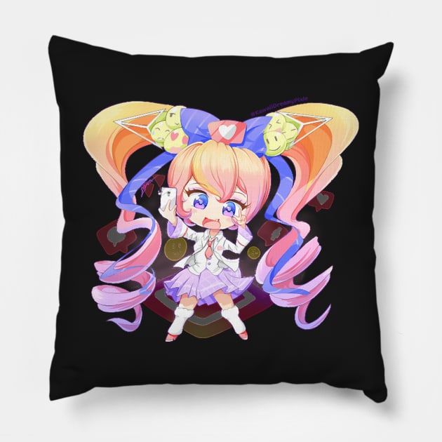 Insta Miku Pillow by Dragna99