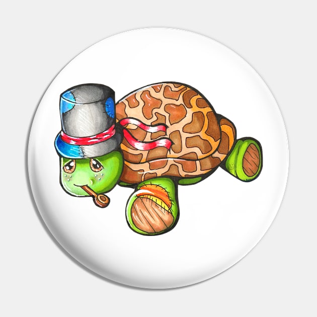 Flying High As A Tortoise (WB) Pin by MB's Workshop