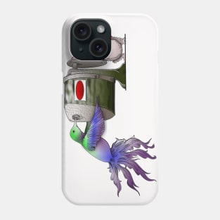 Helping Hands Hummingbird and Mouse Phone Case