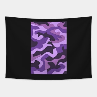 Purple Camouflage Tapestry