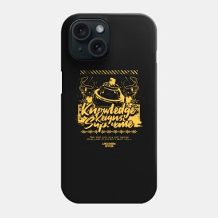 Knowledge Reigns Supreme Tee Phone Case