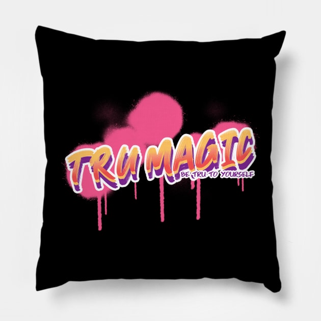 Tru Graffiti Tee Pillow by Tru Magic