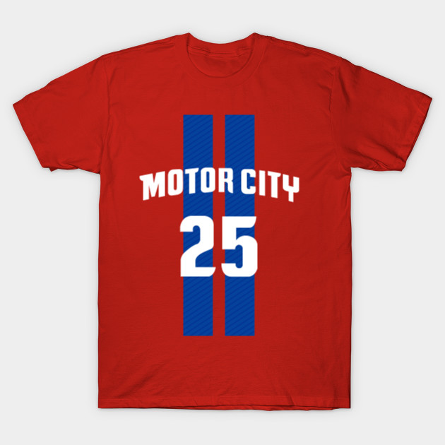 detroit pistons red jersey