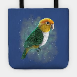 caique parrot bird cosmic galaxy celestial space astronomy Tote