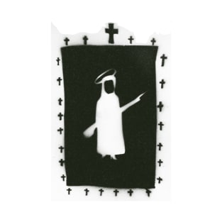 Goth Rock Nun Crucifix T-Shirt