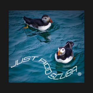 SCUBA PUFFINS T-Shirt