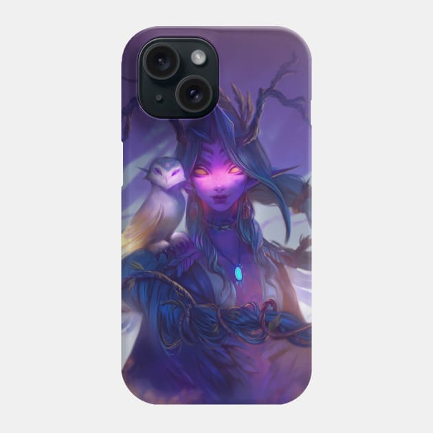 Melissa Moonlight Phone Case by Dzikawa