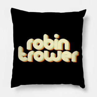 vintage color robin trower Pillow