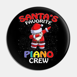 Santas Favorite Piano Crew Teachers Christmas Matc Pin