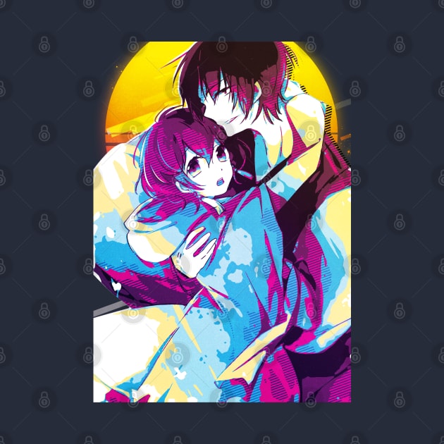 Yona and Hak by 80sRetro