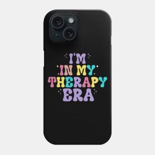 In my therapy era  Funny Therapist Tshirt, Future Therapist, Gift for Therapist, Phone Case