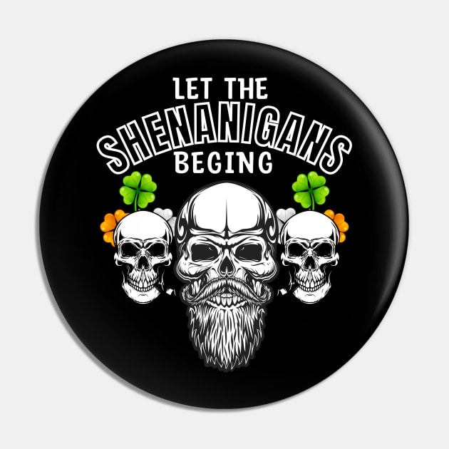 Lucky Leprechaun Let the Shananigans Begin Pin by ProLakeDesigns