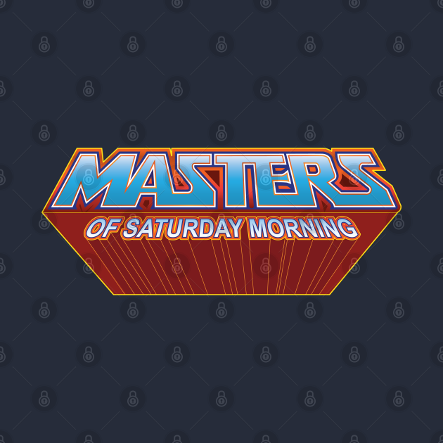 Disover Masters Of Saturday Morning - Masters Of The Universe Mashup - T-Shirt