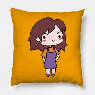 TINAA KITTEN CUTE MASCOT-GAMER GIRL Pillow