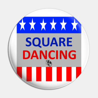 Square Dance Election Pin