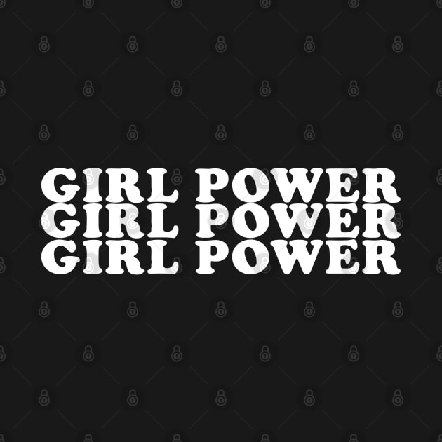 Girls Power Gift Idea White by Aspita