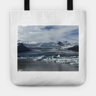 Glacier Lagoon in Jökulsárlón Iceland Tote