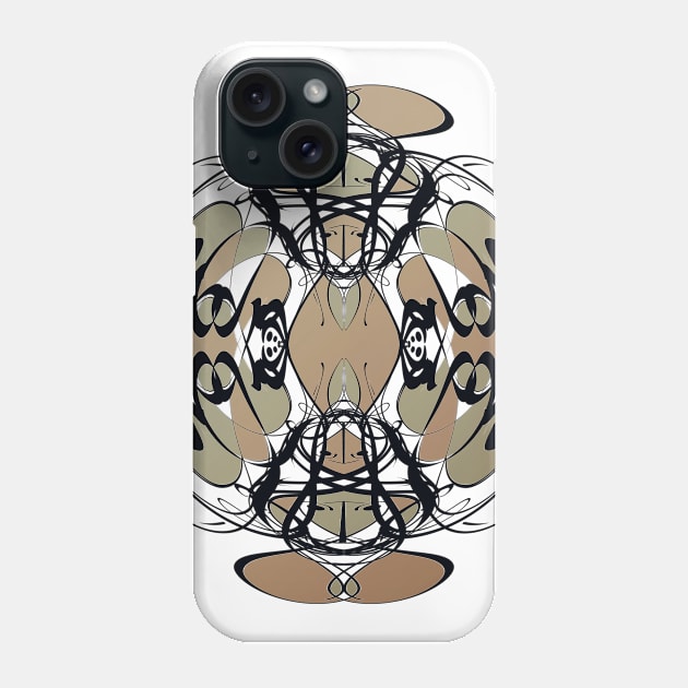 Abstract No. 12 Phone Case by Againstallodds68