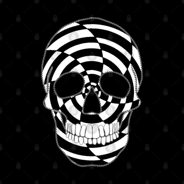 Two Tone Skull by Nuletto