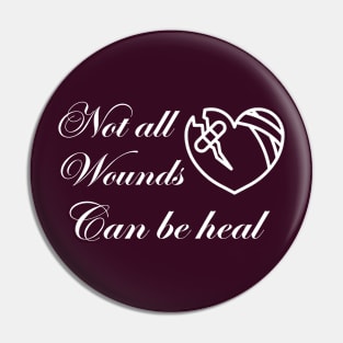 Heal heart Pin