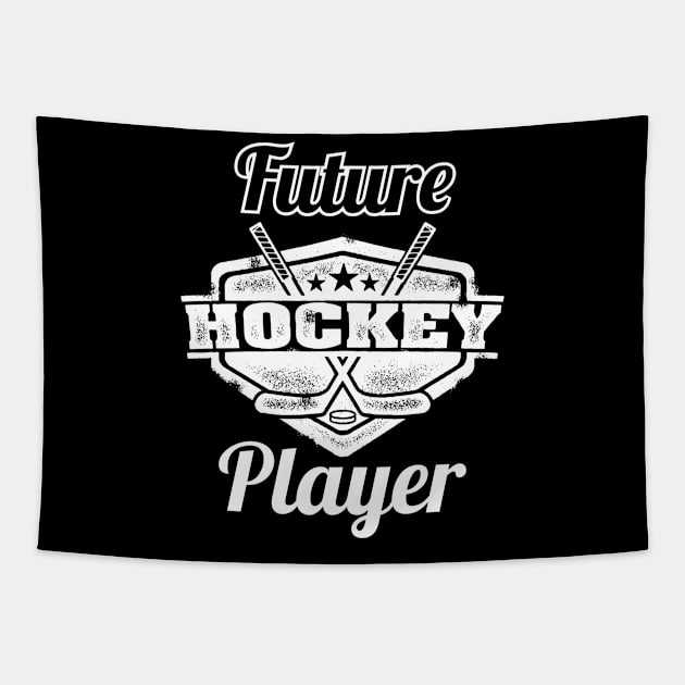 Future hockey player Tapestry by indigosstuff