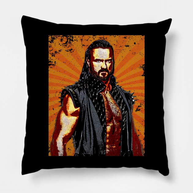 Scottish Warrior // Retro Comics Style Pillow by Kolovos Comic