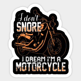 Funny Motorcycle Stickers Teepublic