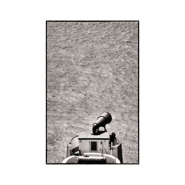 A birdwatcher watches the clifftop birds from the walkway - Mull of Galloway Foghorn - Scotland by richflintphoto