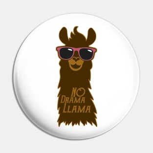 No drama llama Pin