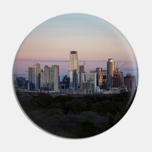 Downtown Austin Sunrise 2 Pin