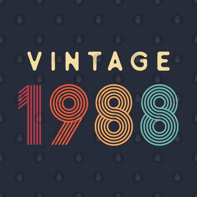 Vintage 1988 Retro Color by silentboy