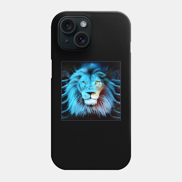 SURREAL LION #5 Phone Case by ALLTHINGSMINv