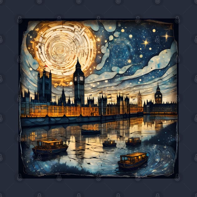 Starry Thames by BrightC