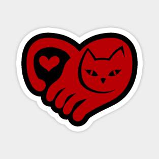 RED CAT Magnet