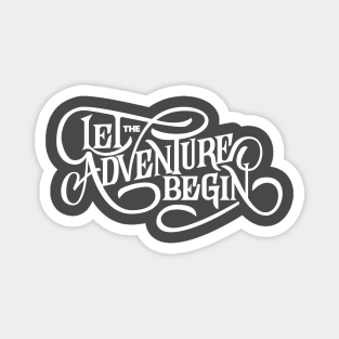 Let the Adventure Begin Magnet