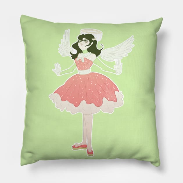 NEW YEAR ALICE Pillow by Anvi_Afer
