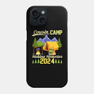 Cousin Camp Making Memories Summer Vacation Family 2024 Phone Case