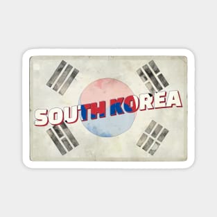 South Korea Vintage style retro souvenir Magnet