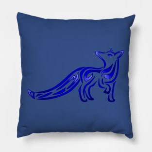 Fox Tribal Design Pillow