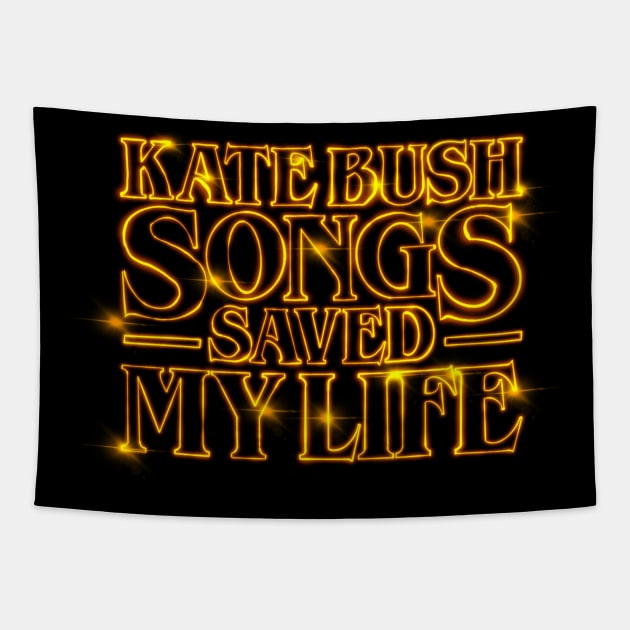 Kate Bush Songs Saved My Life Tapestry by neira