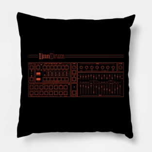 LinnDrum Vintage Drum Machine Pillow