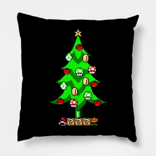 Xmas Games Ugly Sweater by Tobe Fonseca Pillow