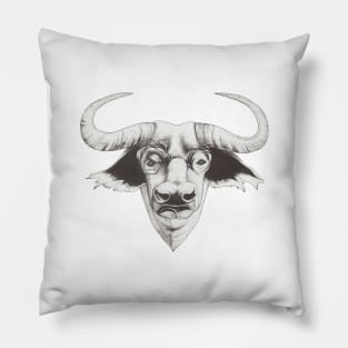 Bull's head Pillow