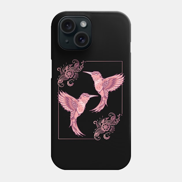 Hummingbird Spiritual Motivational Birds Lovers Gift Phone Case by YANISOVE