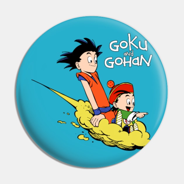 Goku and Gohan Pin by ES427