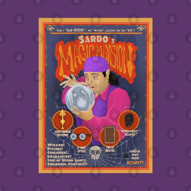 Sardo's Magic Mansion by Coffin Couture