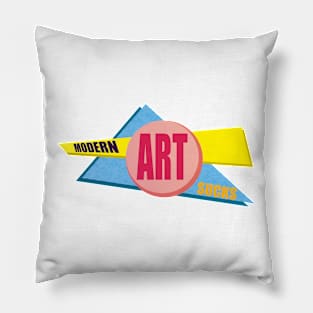 Modern Art Sucks Pillow