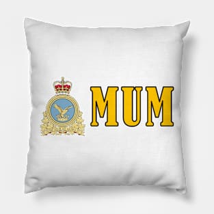 Bold design for anyone whose Mum or Dad serves in the Canadian Armed Forces Pillow