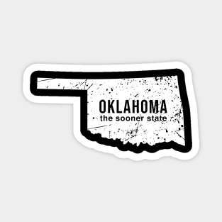 Oklahoma the Sooner State Magnet